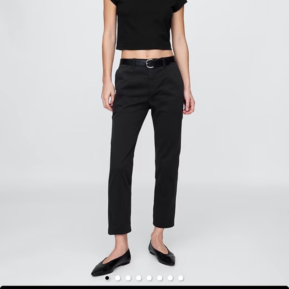 Classic GAP downtown khakis in navy and black